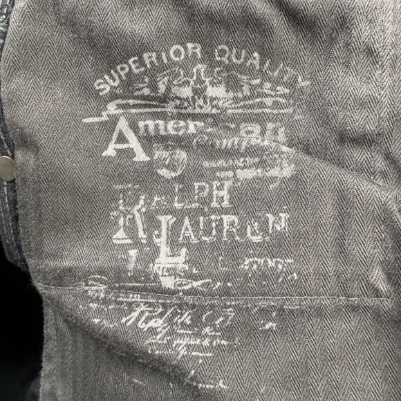 NEW RALPH LAUREN BLUE LABEL THOMPSON 650 WOMEN'S JEANS SIZE 31 BLACK - Picture 7 of 14